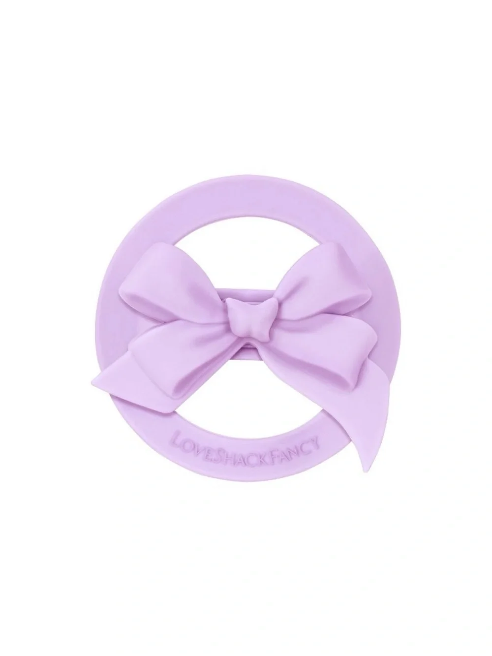 LoveShackFancy x Target - Case-Mate Magnetic Silicone Bow Phone Grip Hibiscus
